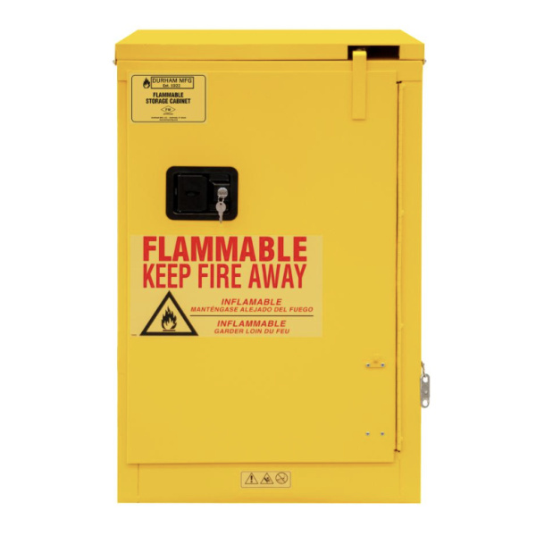 Flammable Storage, 12 Gallon, Self Close, 1 EA #1012S-50 - Image 4